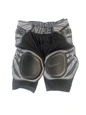 Nike Pro Combat Black 5 Pad Flexible Hard Plate Football Shorts Girdle Men Small